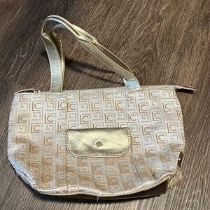 Gold Liz Claiborne handbag